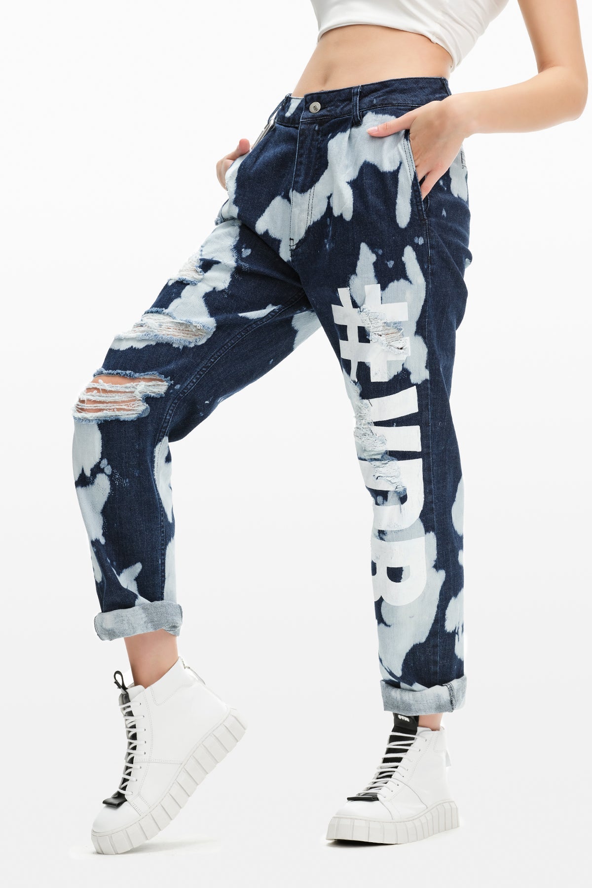 Blu Batik Pants 10215