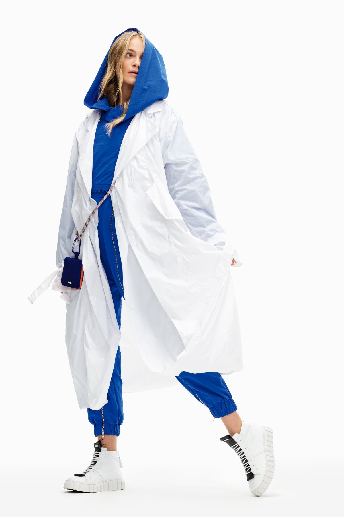 Bianco Wind Coat 10246