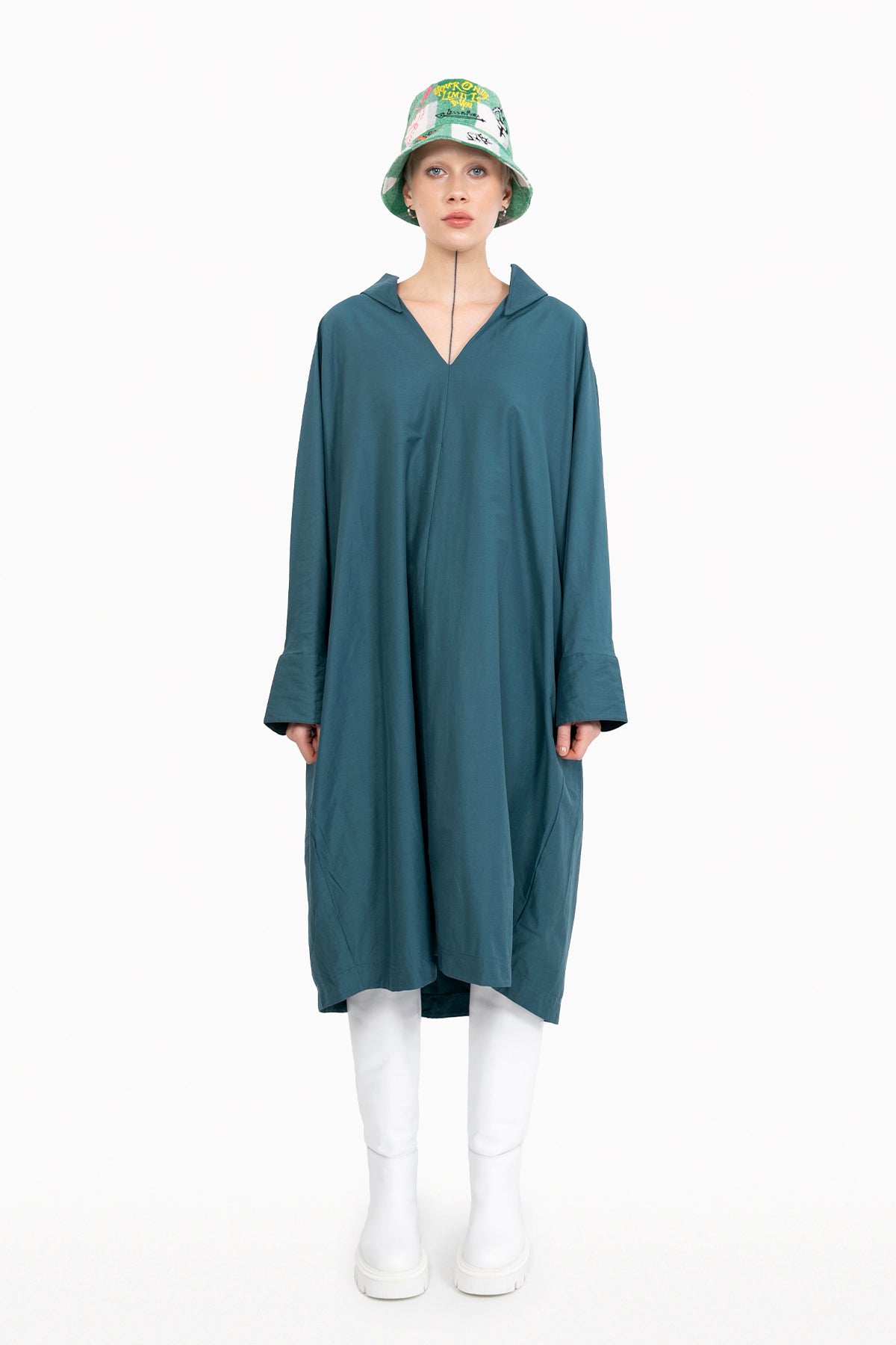 Dark Green Dress 10292