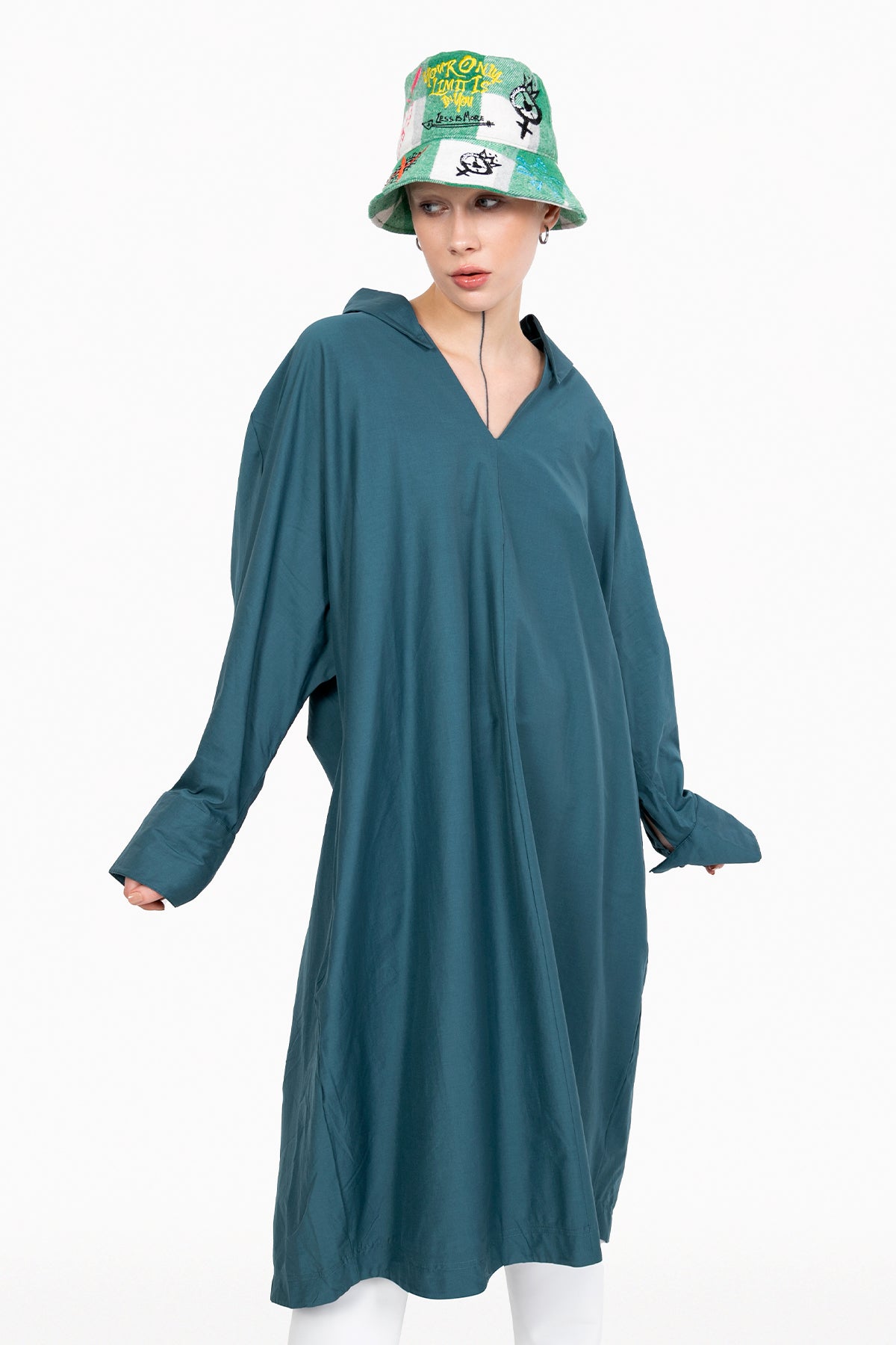 Dark Green Dress 10292