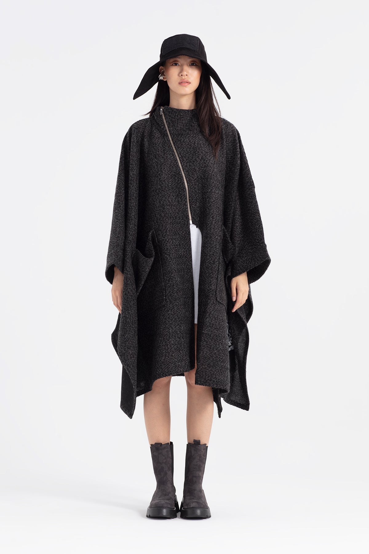 Antracite Poncho 12167