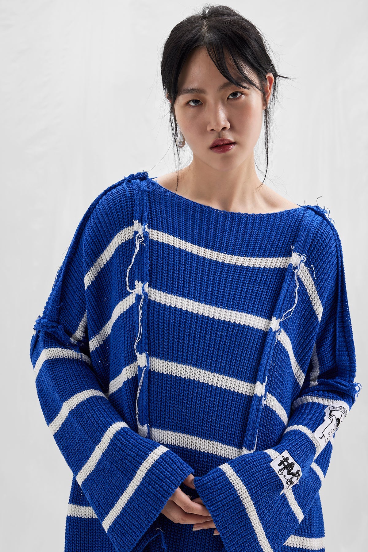 Royal Off White Poncho 14034