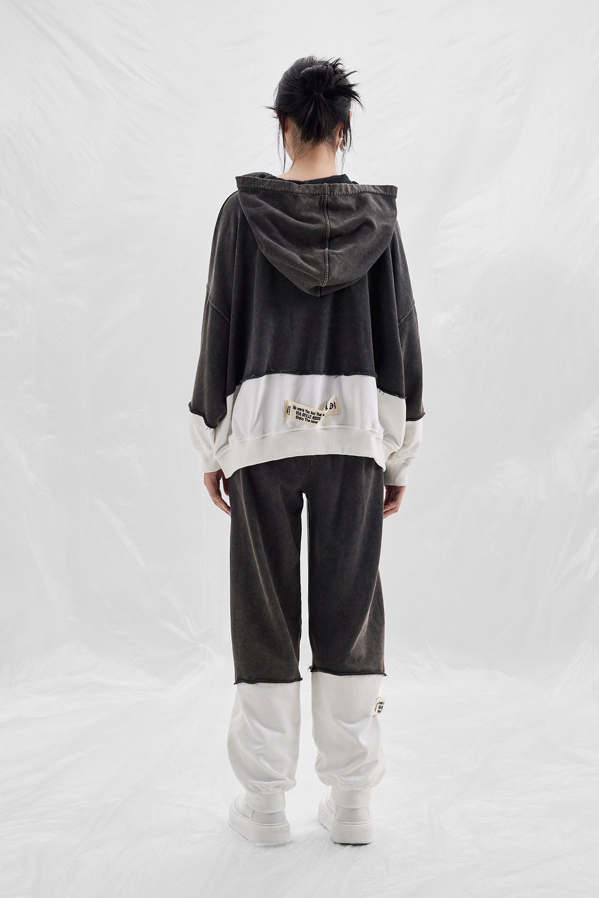 Nero Off White Sw-shirt 14045