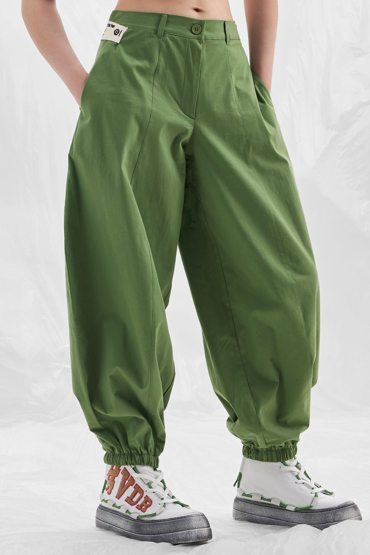 Olive Pants 14362