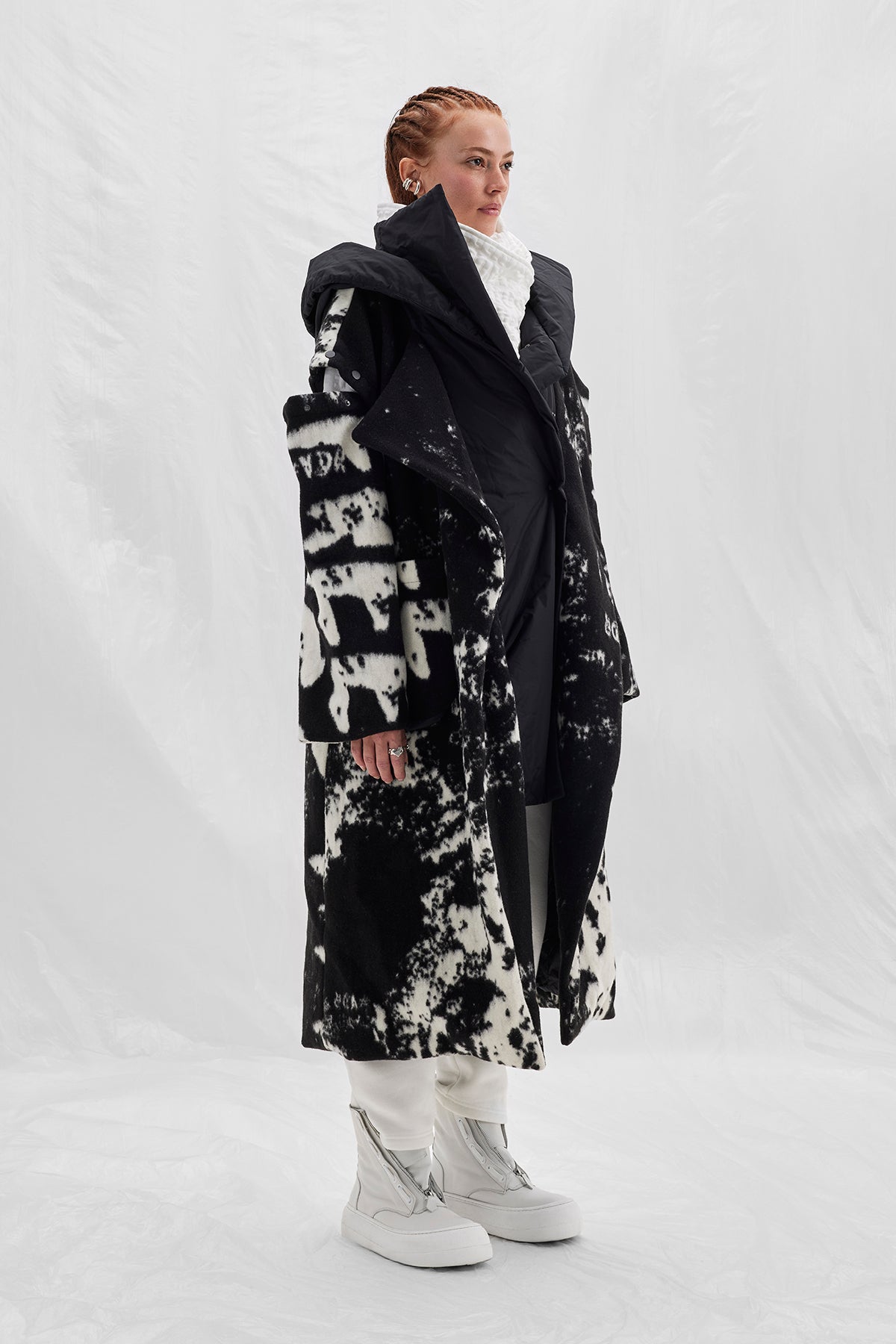 Nero Off White Coat 14445