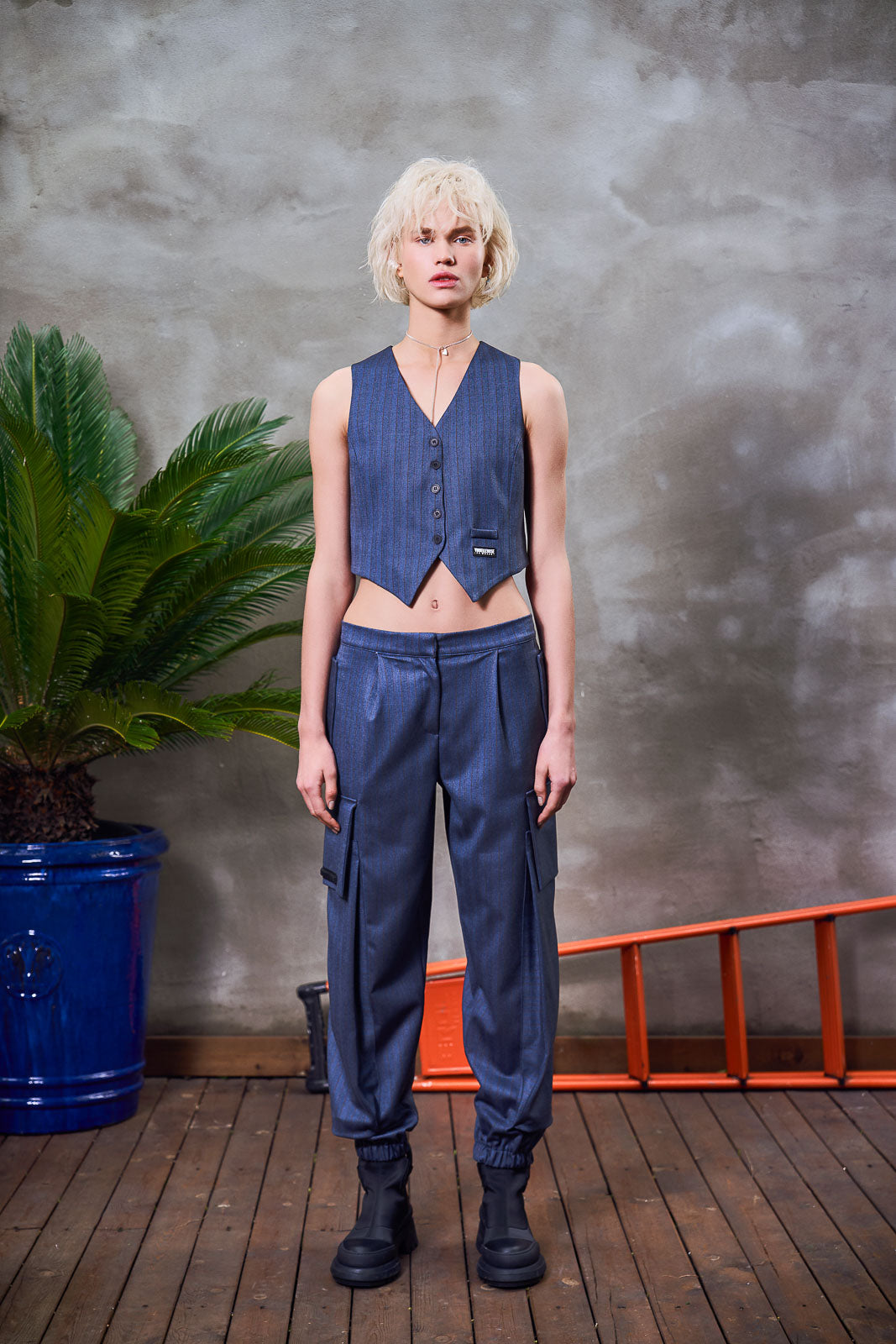 Blu Pants 14454