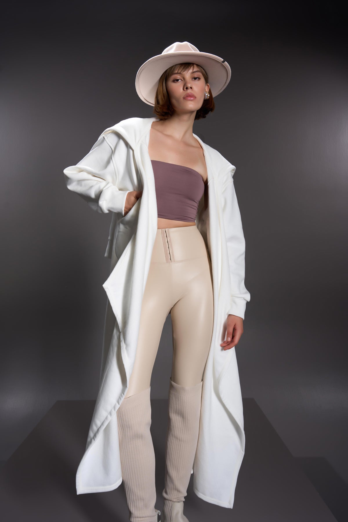 Beige Leggings 16288