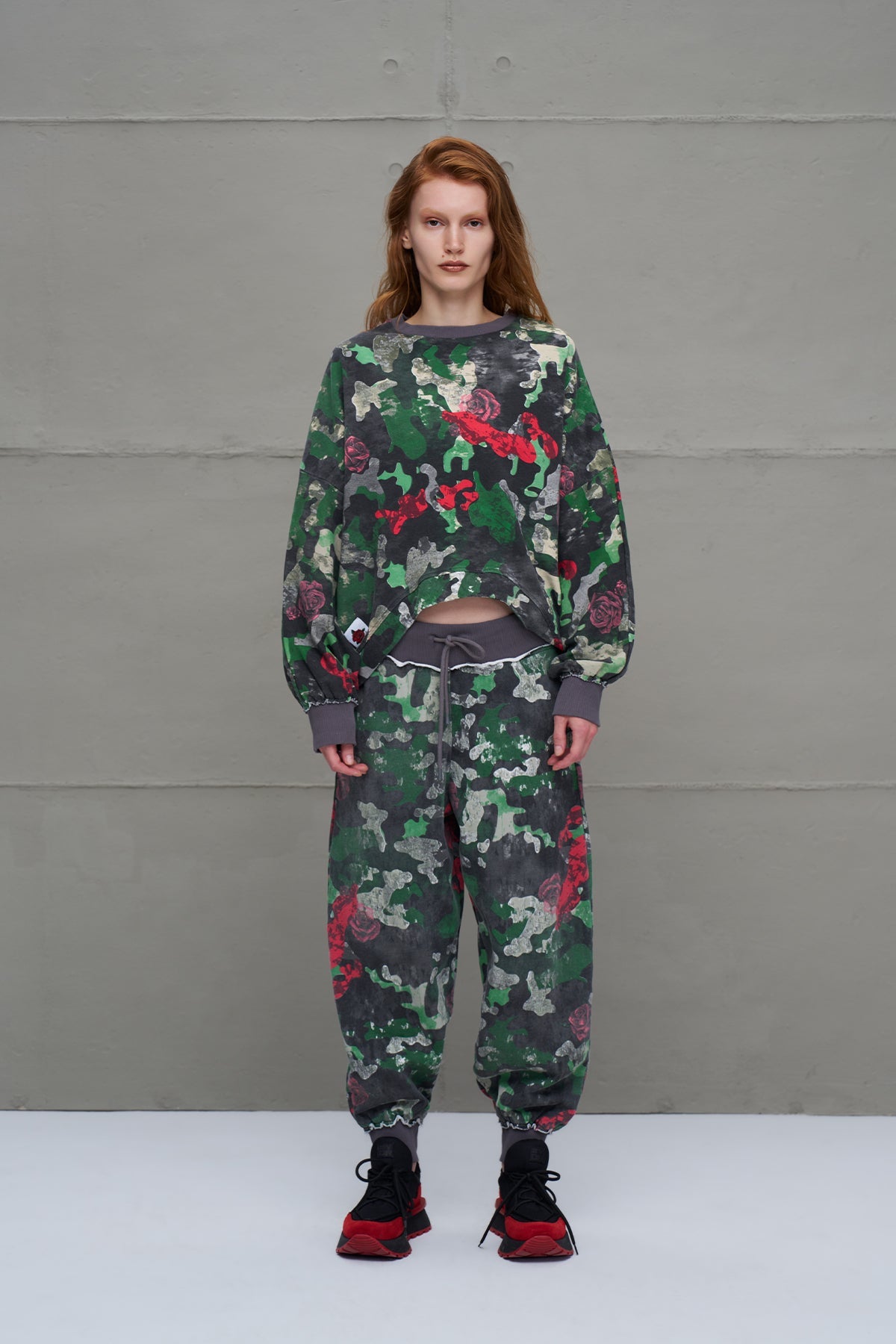 Camo Camouflage Print Trousers 18294