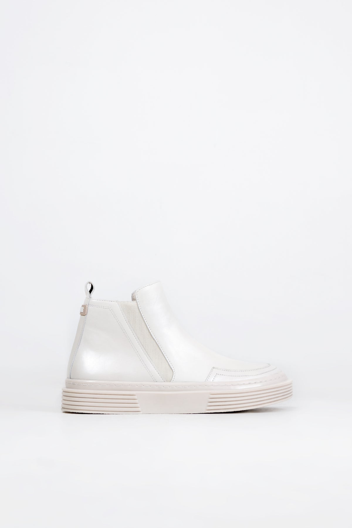 Off White Ankle Boots Bianca