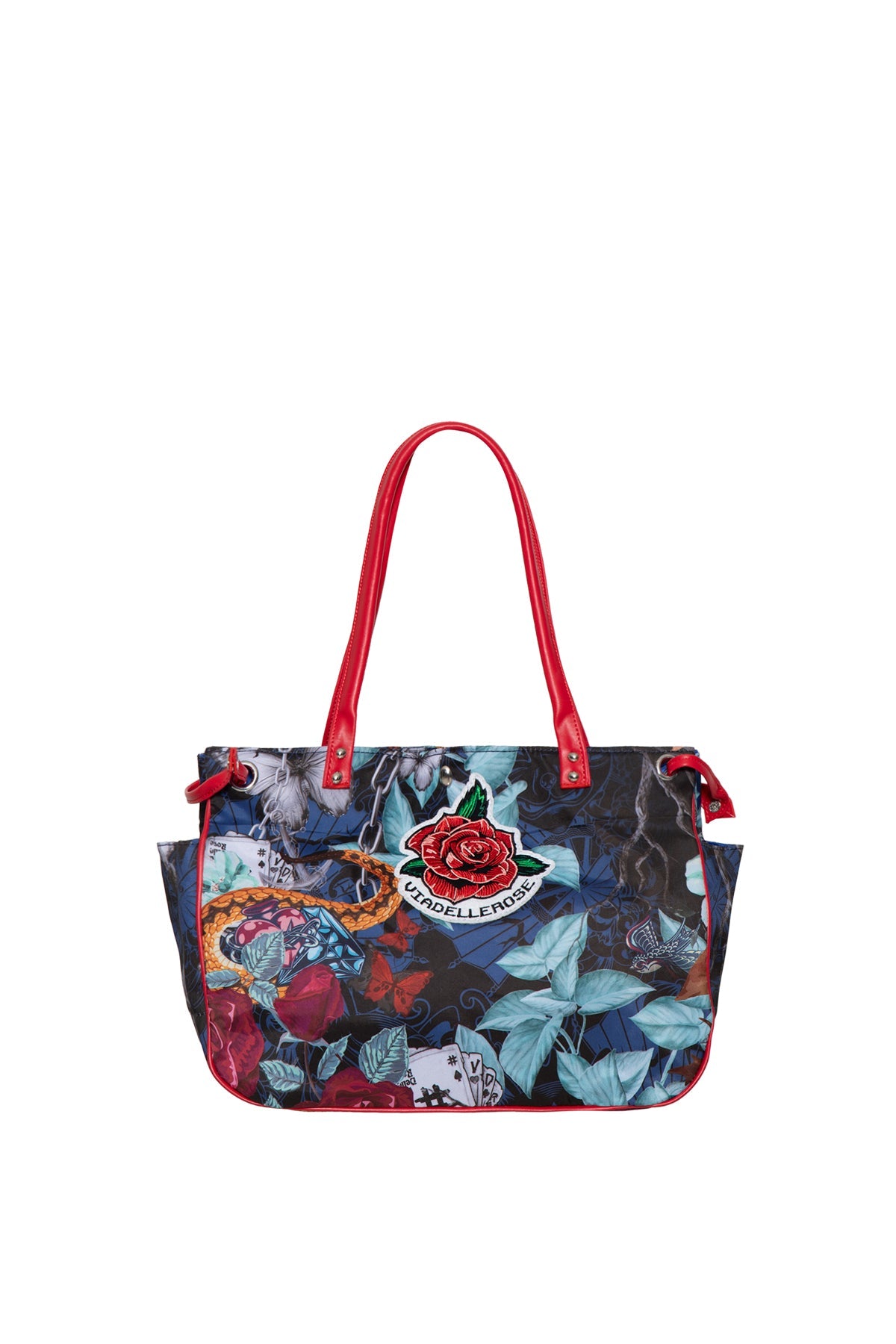 Multicolor Pocketed Bag Bona