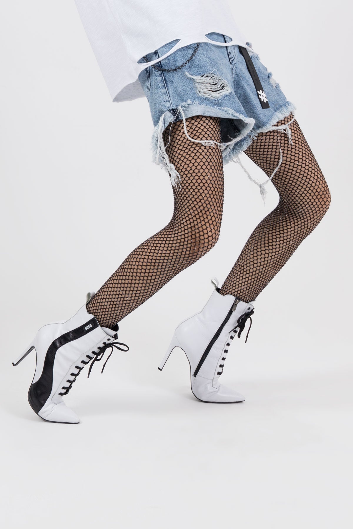 Bianco Nero Shoes Cheerleader
