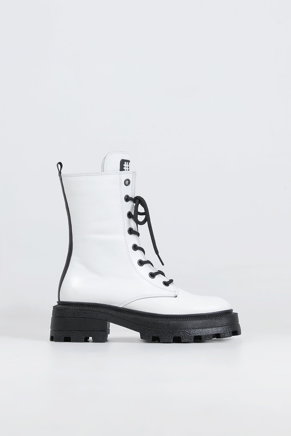 Bianco Ankle Boots Frankenstein