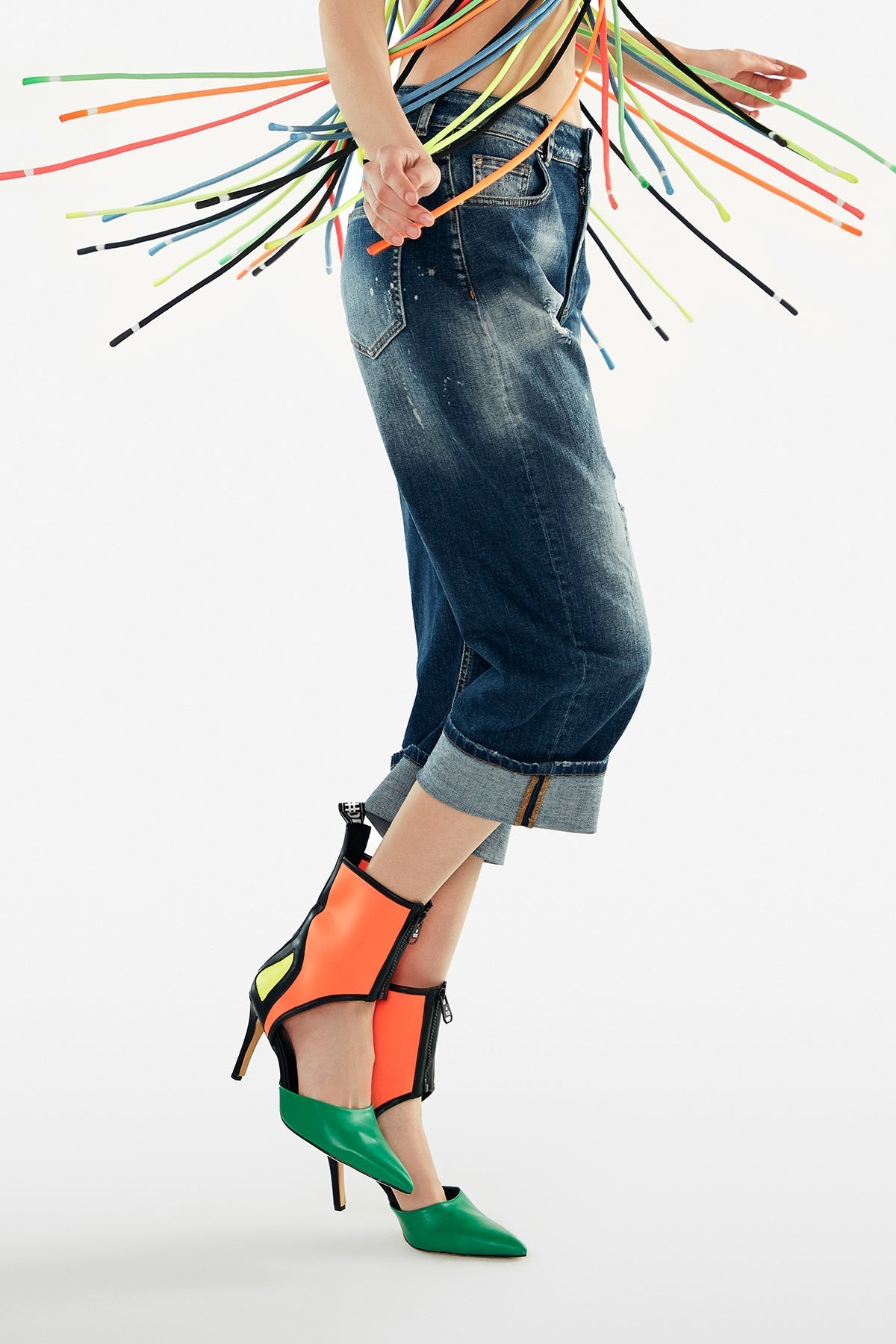 Multicolor Shoes Samba