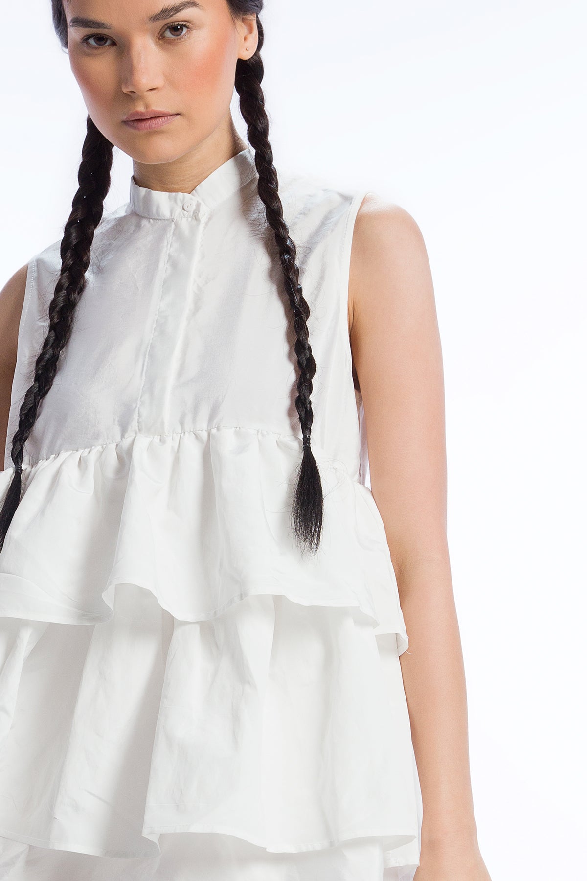 Off White Dress 9055