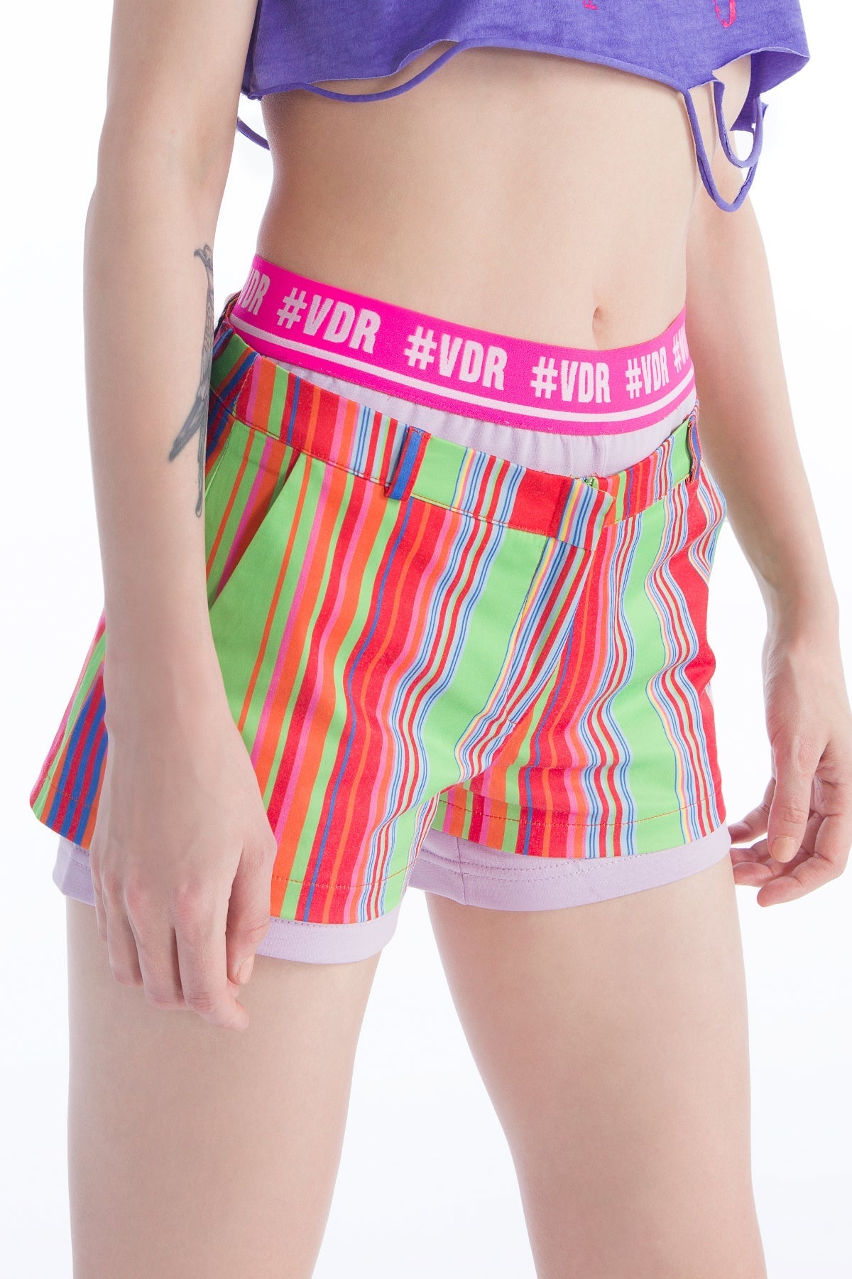 Multicolor Shorts 9154