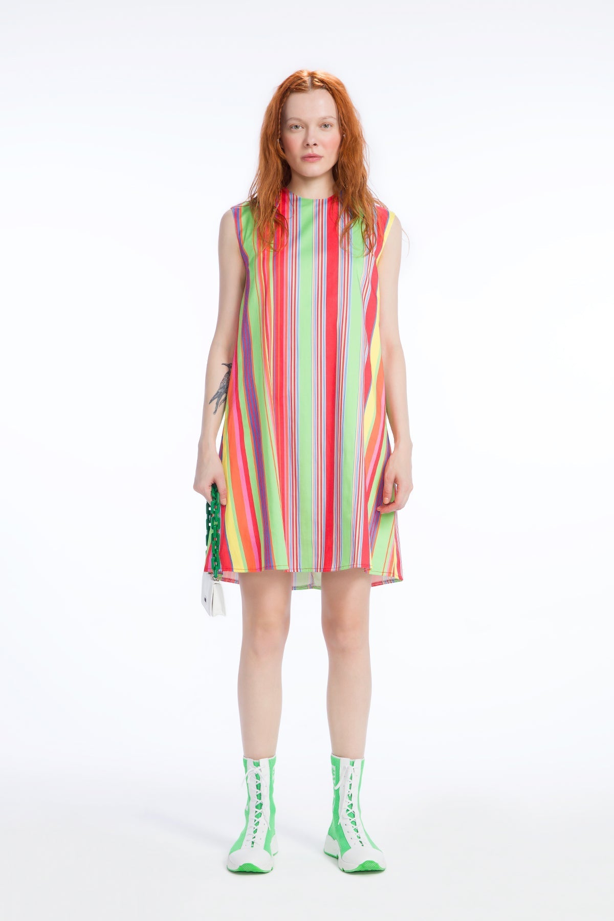 Multicolor Dress 9163