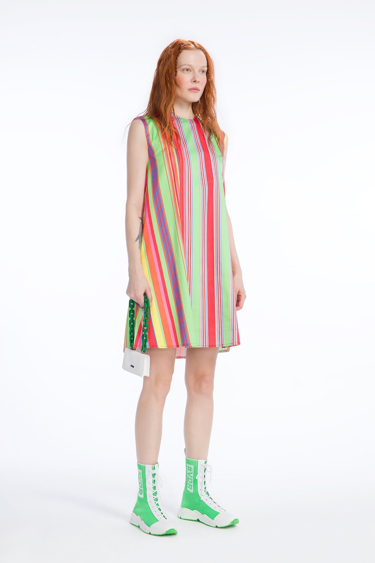 Multicolor Dress 9163