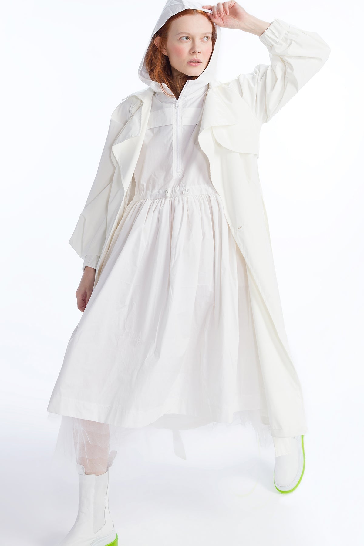 Off White Trench Coat 9180