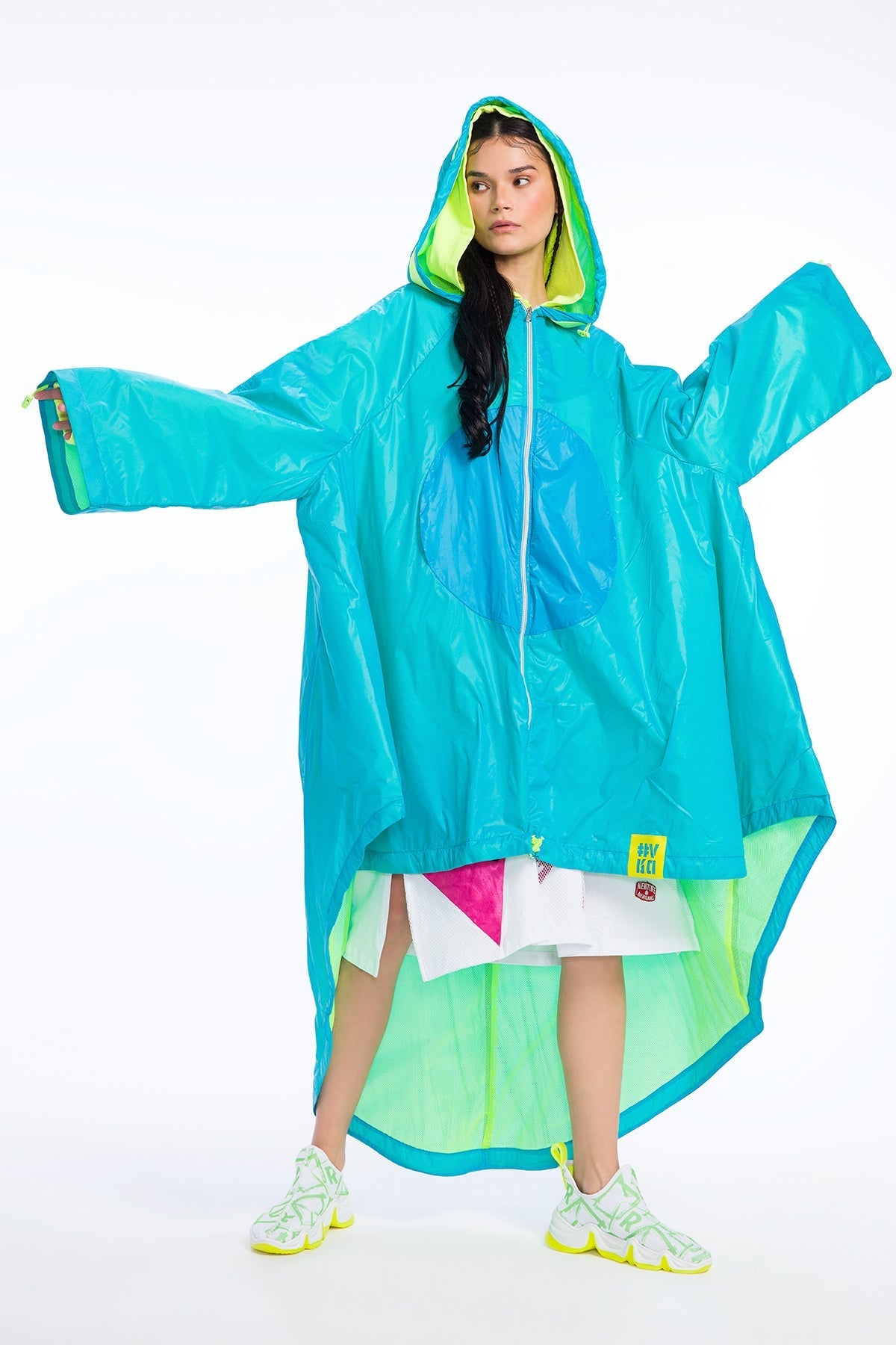 Azzurro Trench Coat 9184