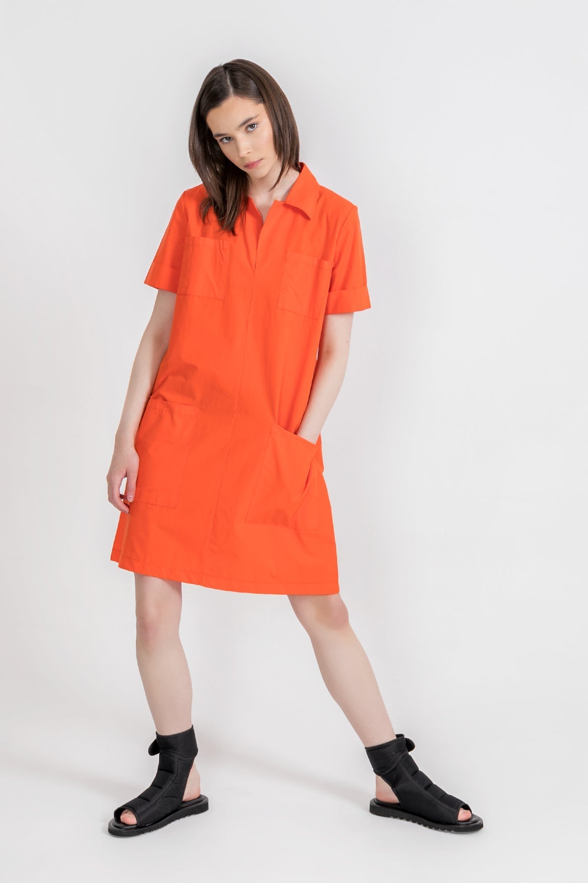 Orange Dress 9312