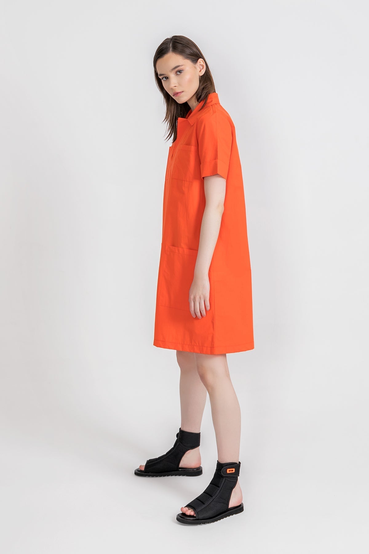 Orange Dress 9312