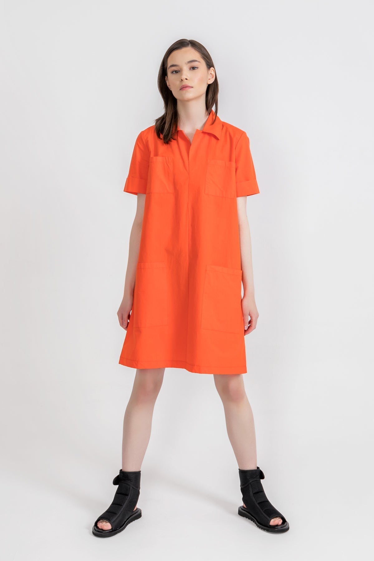 Orange Dress 9312