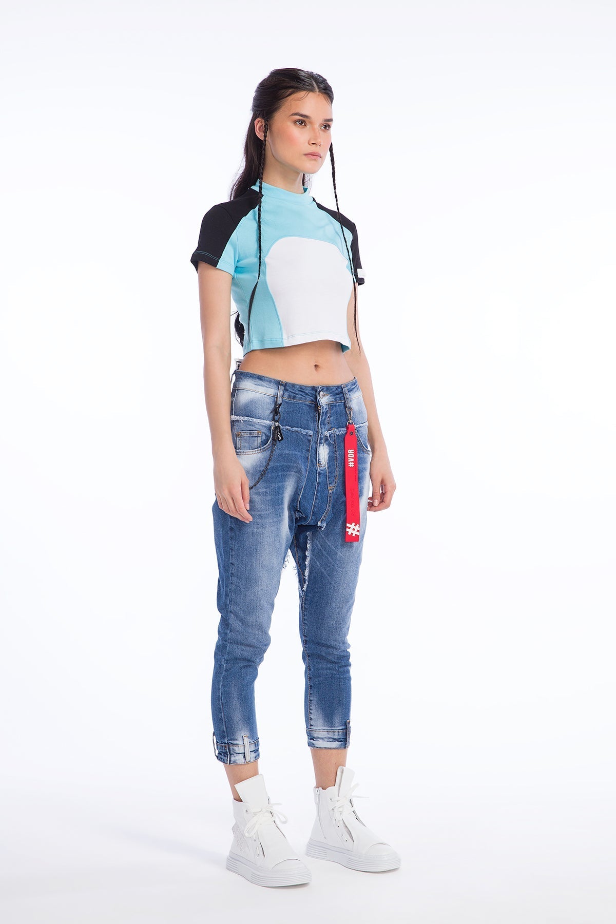 Azzurro T-shirt 9326