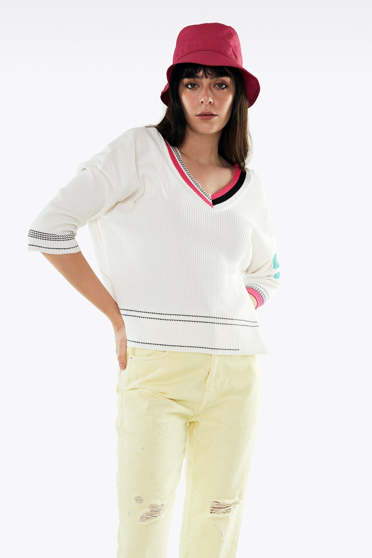 Off White Pullover 11137