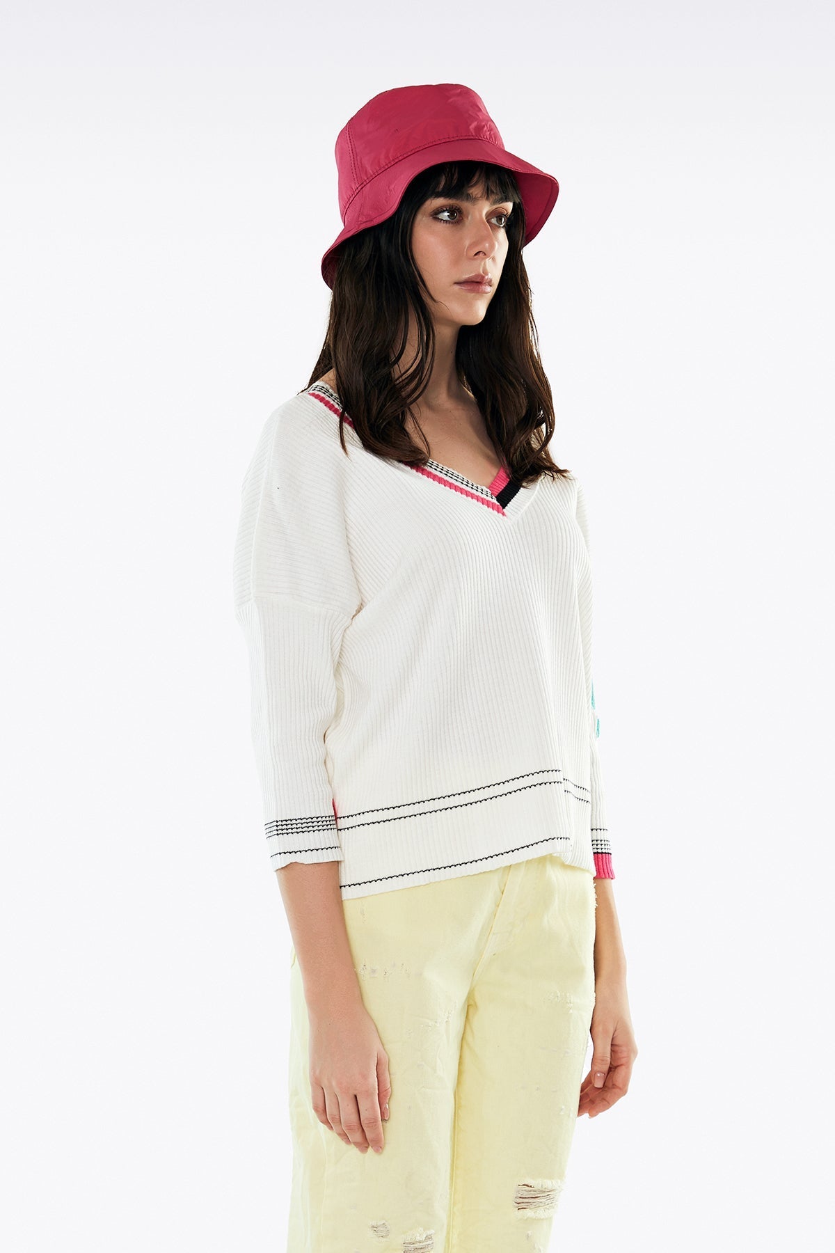 Off White Pullover 11137