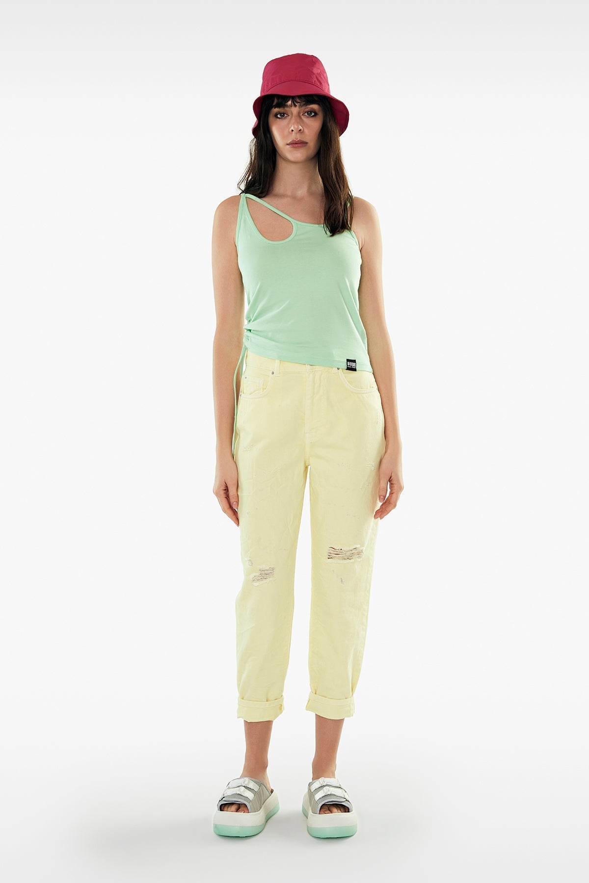 Verde Pisello Tang Top 11147