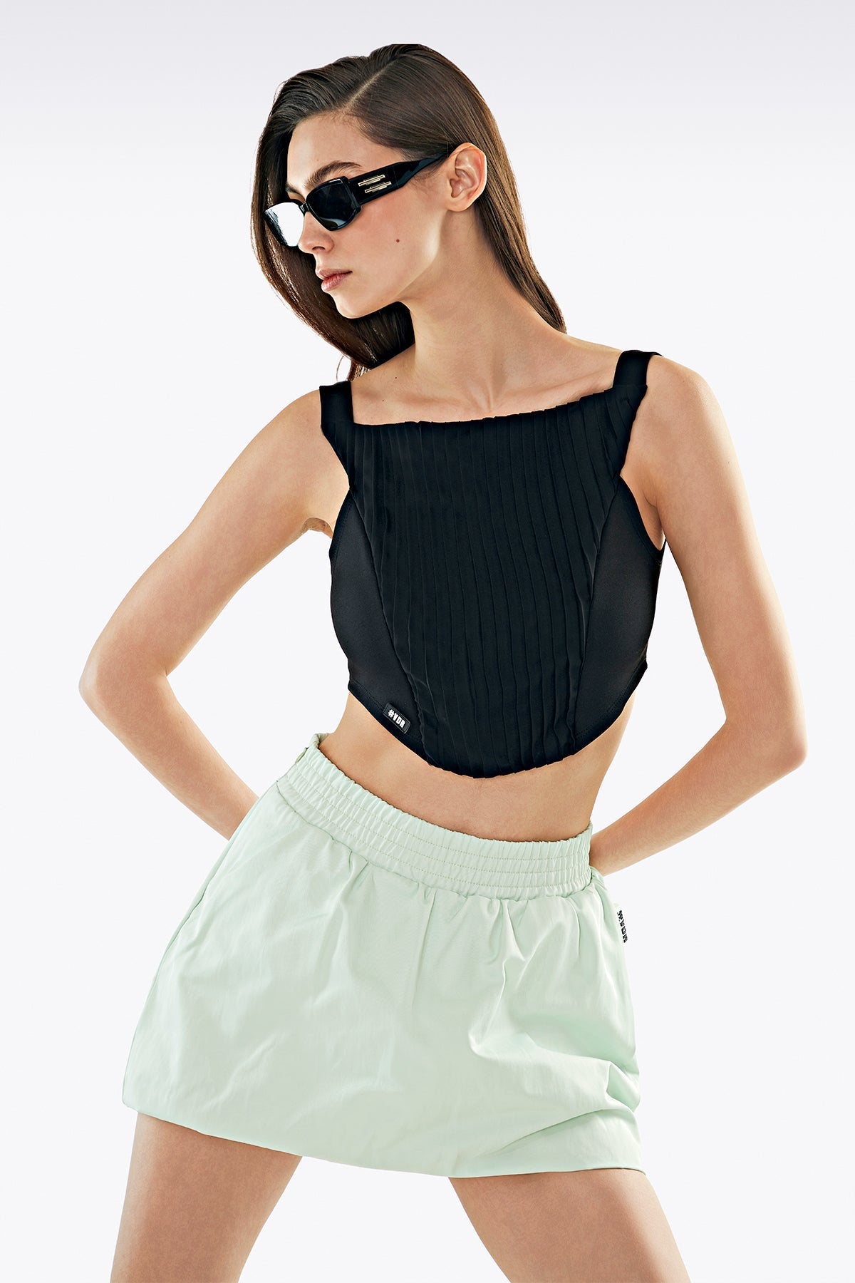 Verde Pastello Skirt 11164