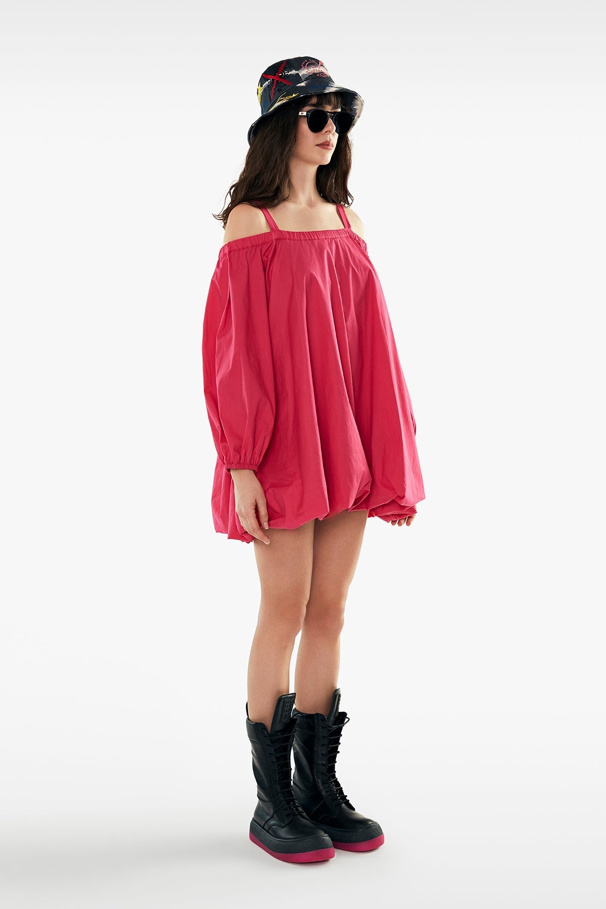 Fuxia Dress 11176
