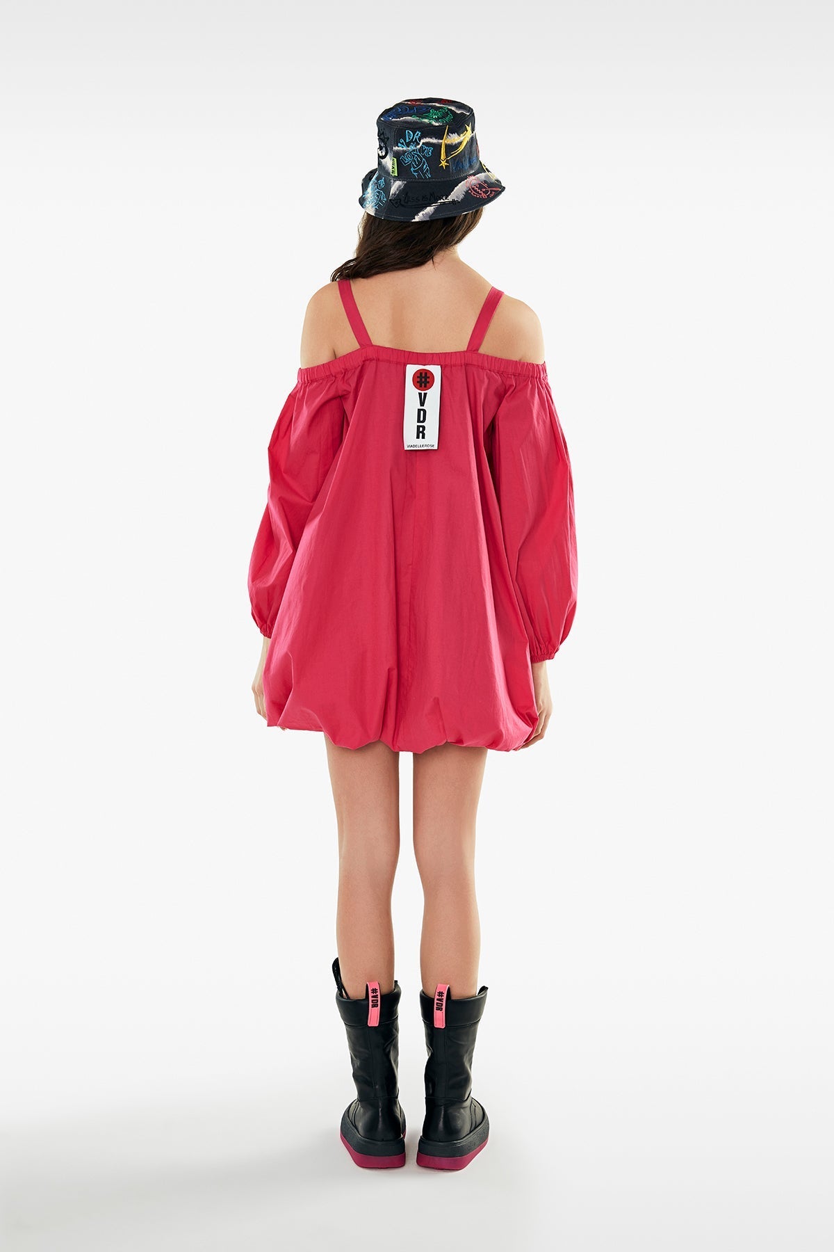 Fuxia Dress 11176