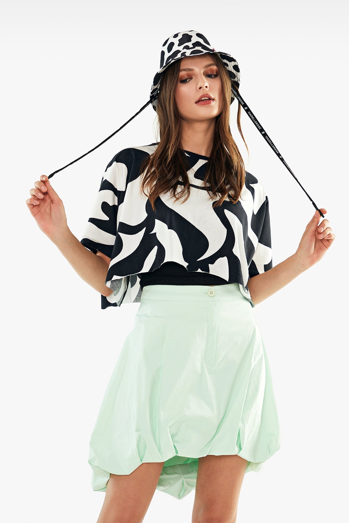 Verde Pastello Skirt 11212