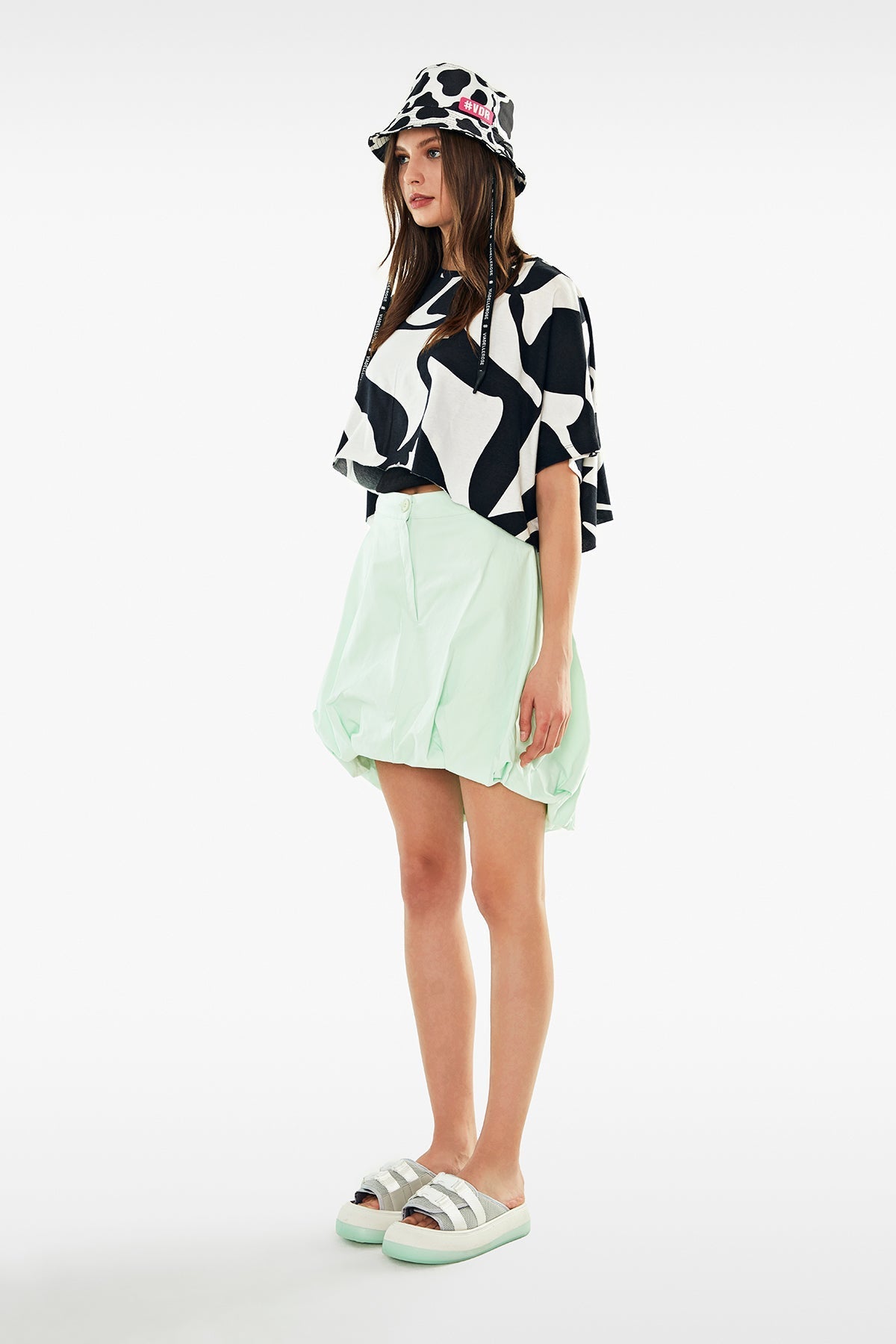 Verde Pastello Skirt 11212