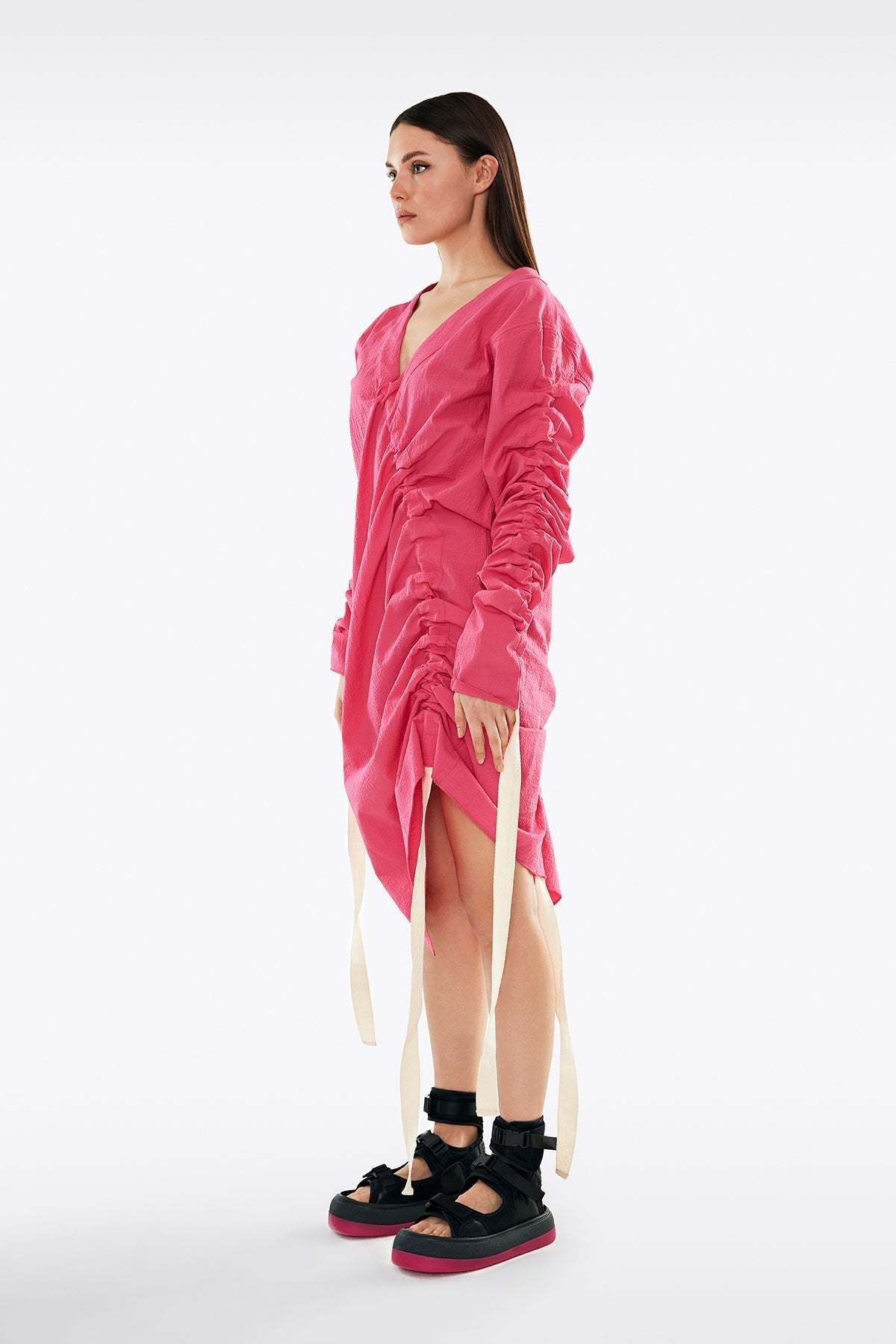 Fuxia Dress 11299