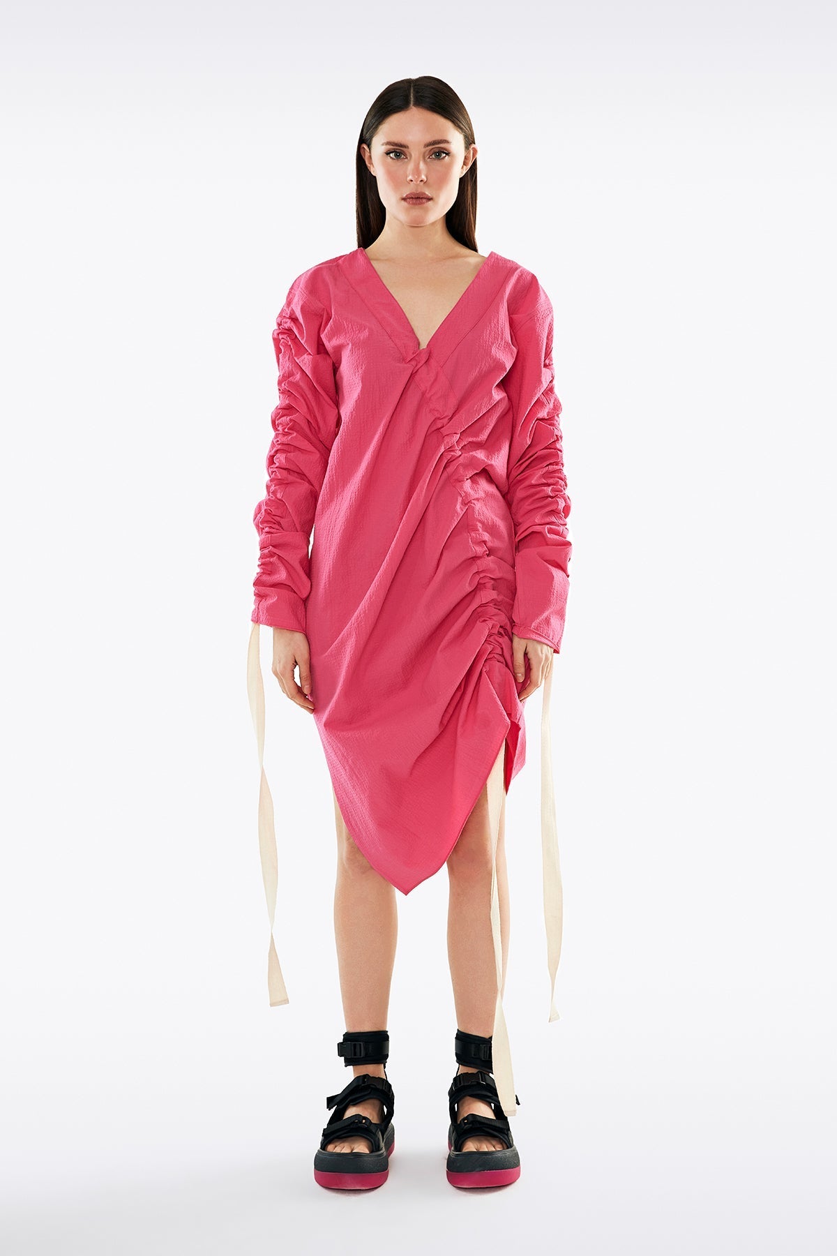 Fuxia Dress 11299