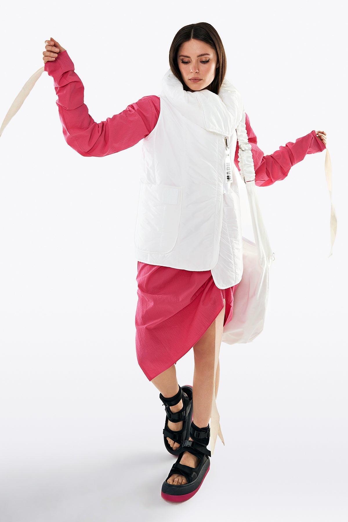 Fuxia Dress 11299