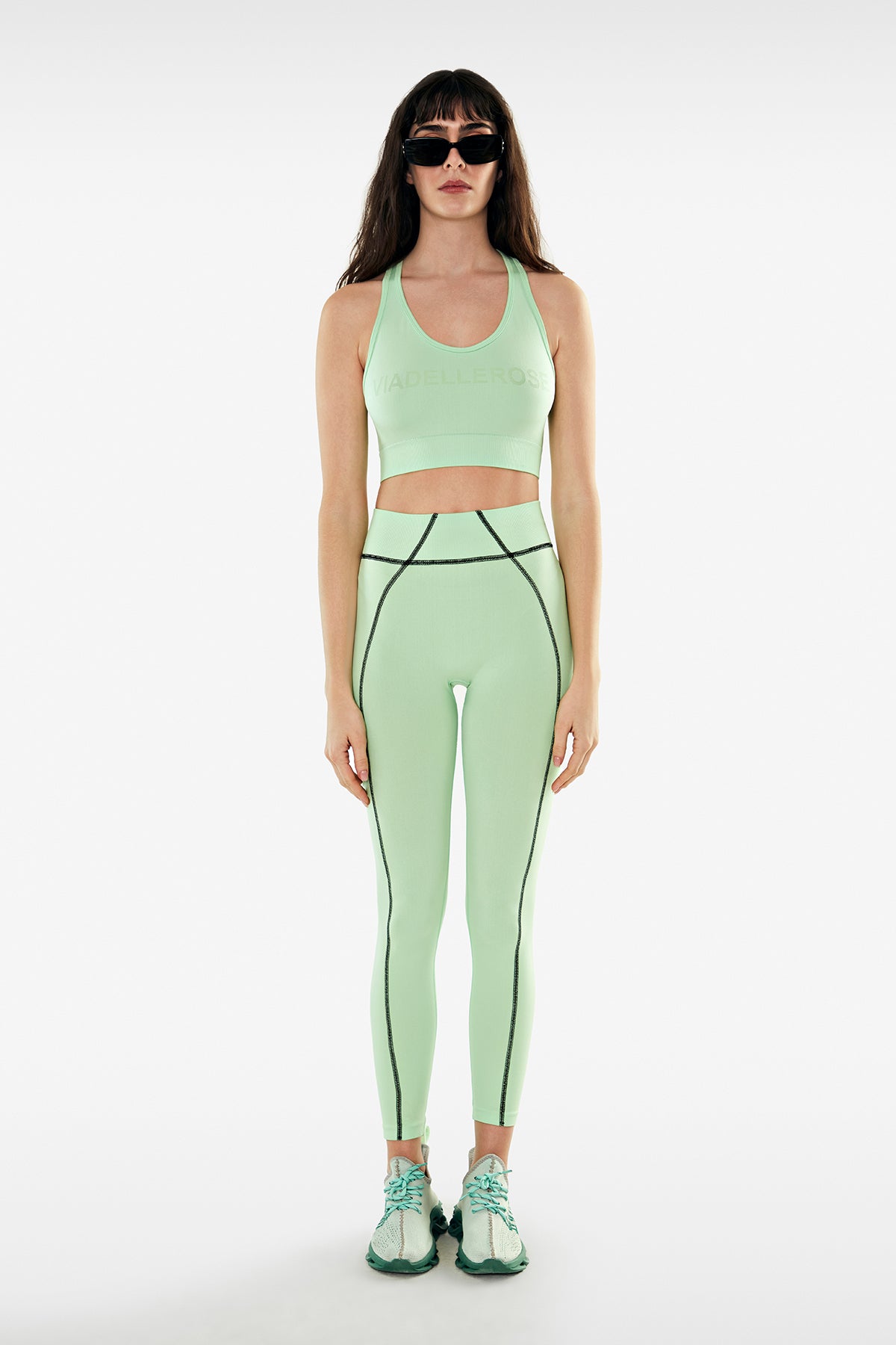 Verde Pisello Leggings 11320