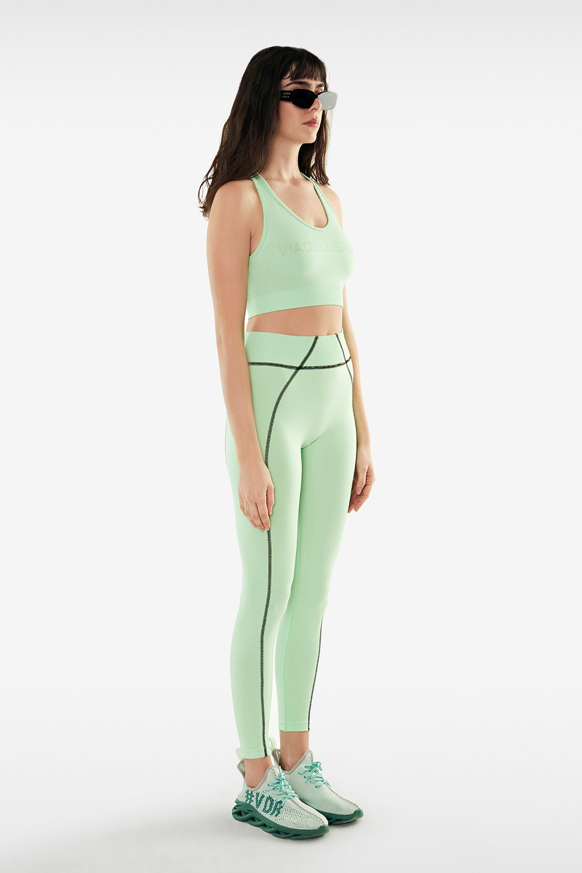 Verde Pisello Leggings 11320