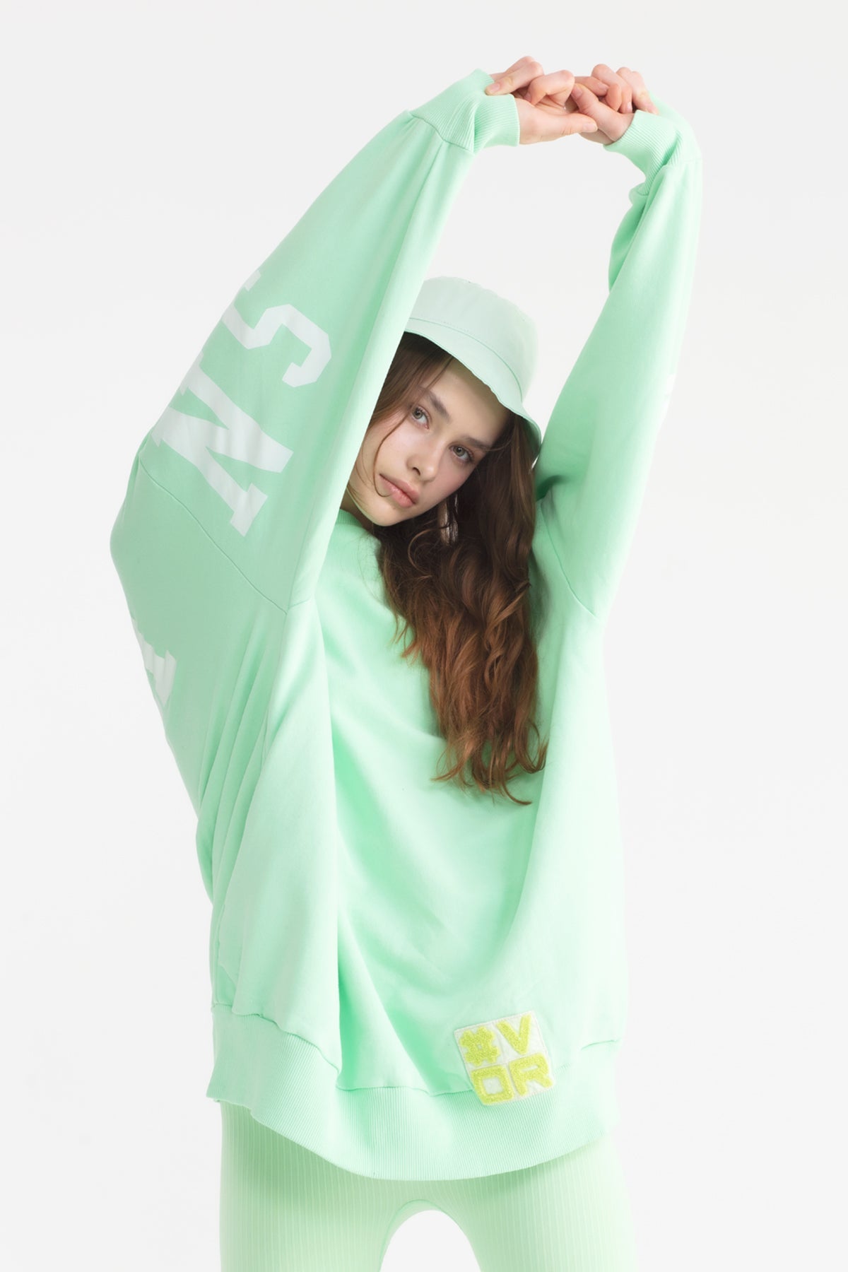 Verde Pastello Sw-shirt 11377