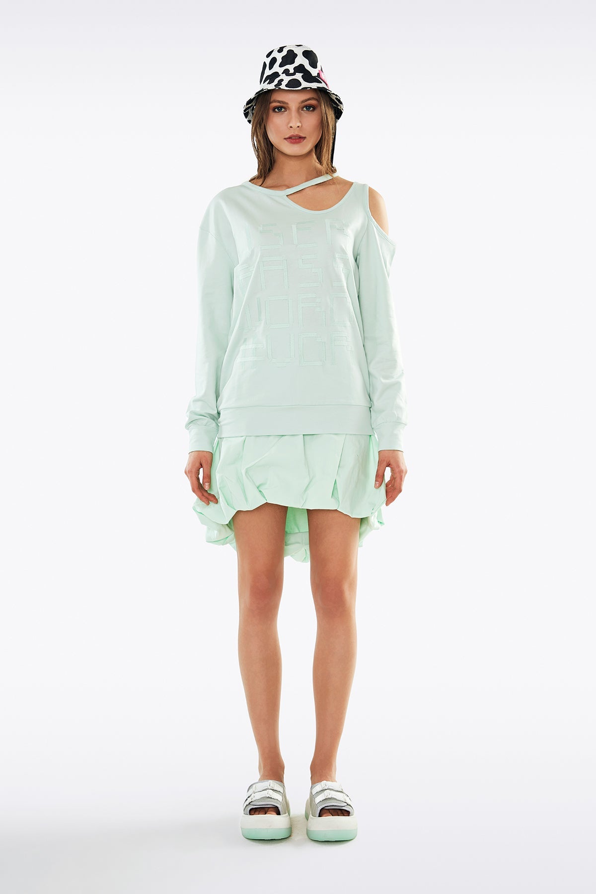 Verde Pastello Sw-shirt 11457