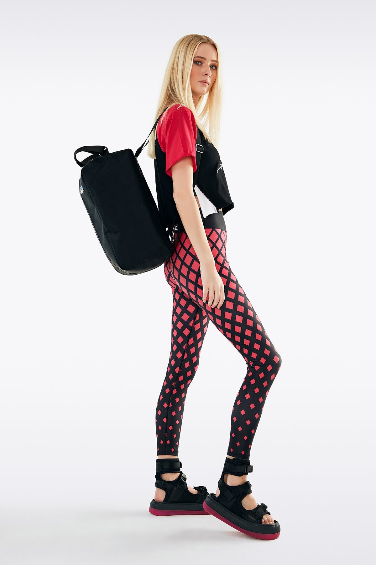 Fuxia Nero Leggings 11514