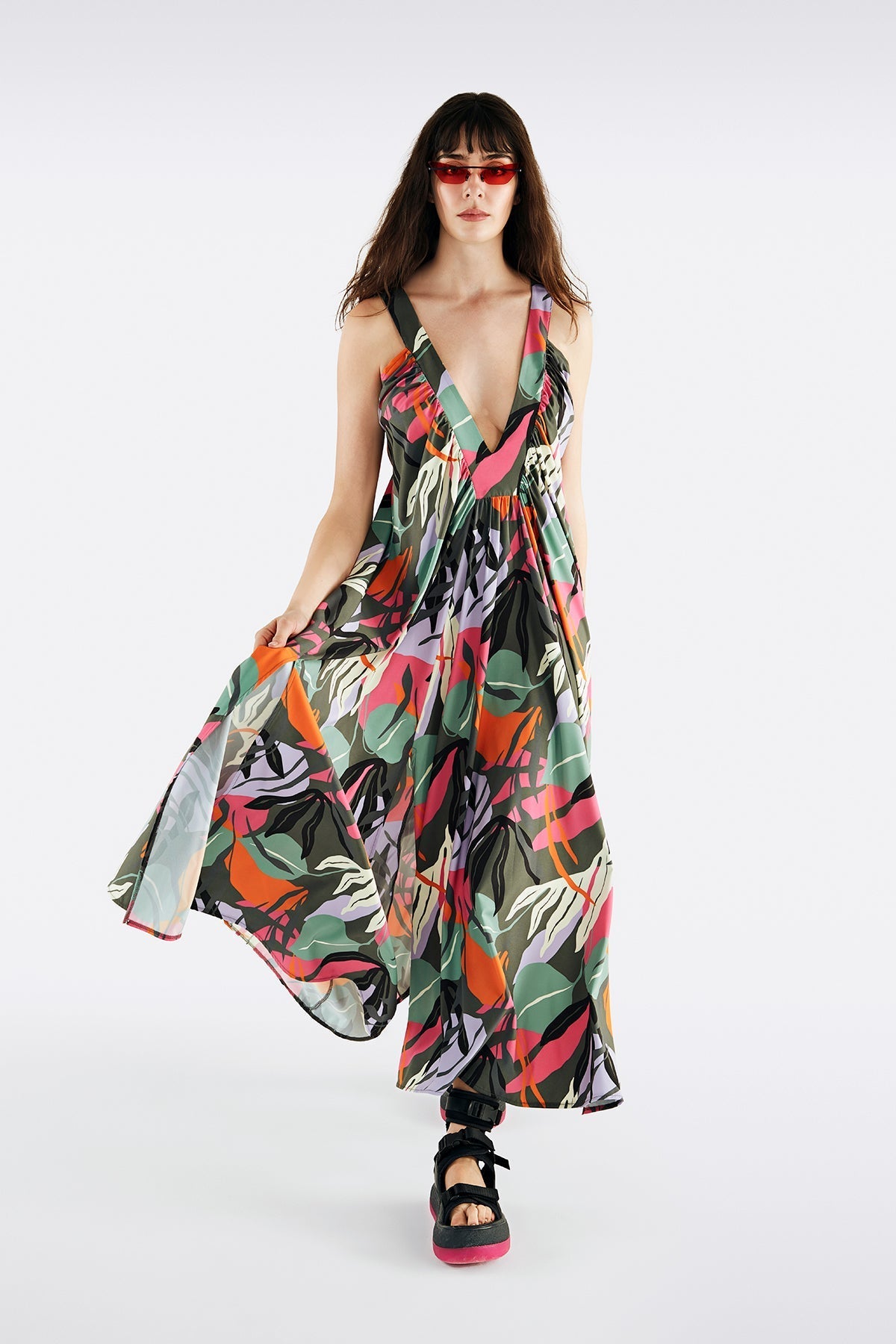 Multicolor Dress 11530