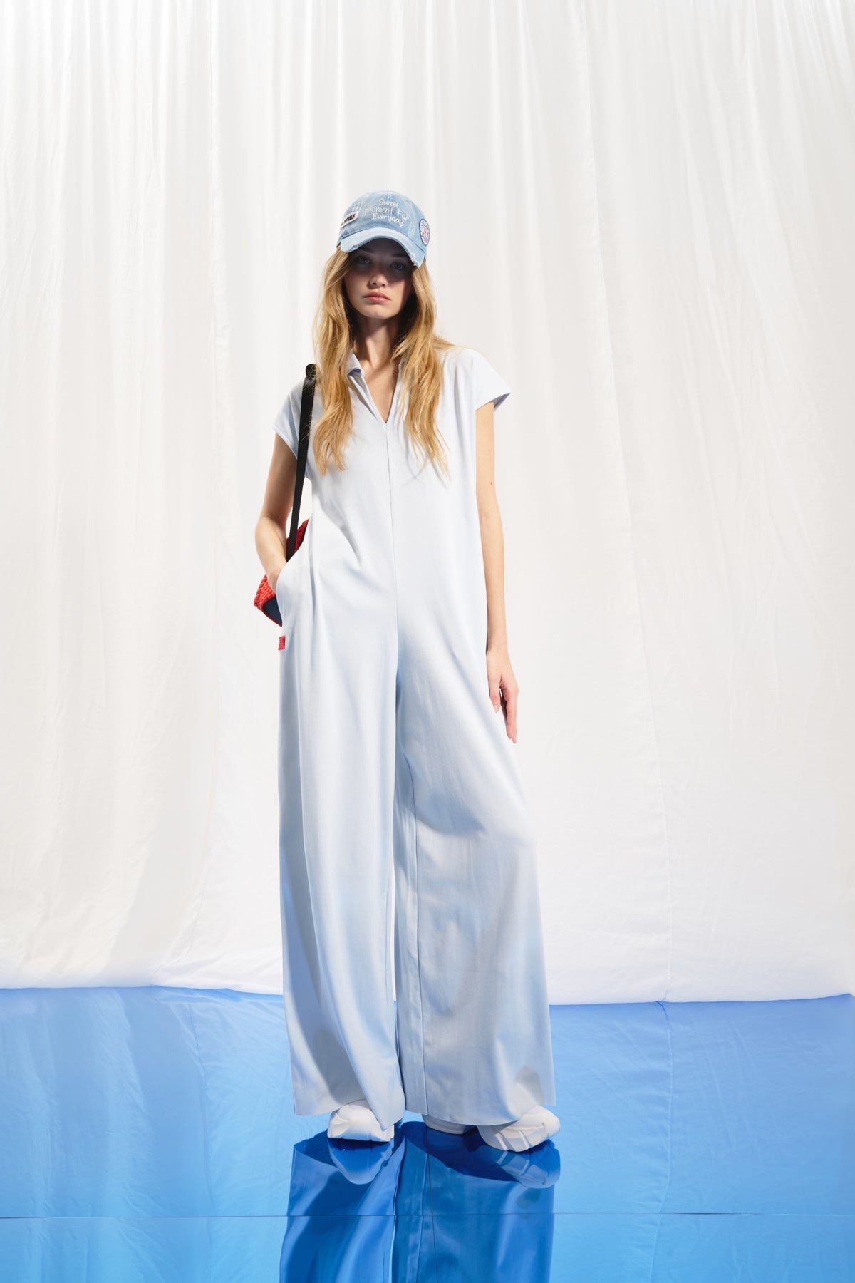 Light Grey Jumpsuit 17004
