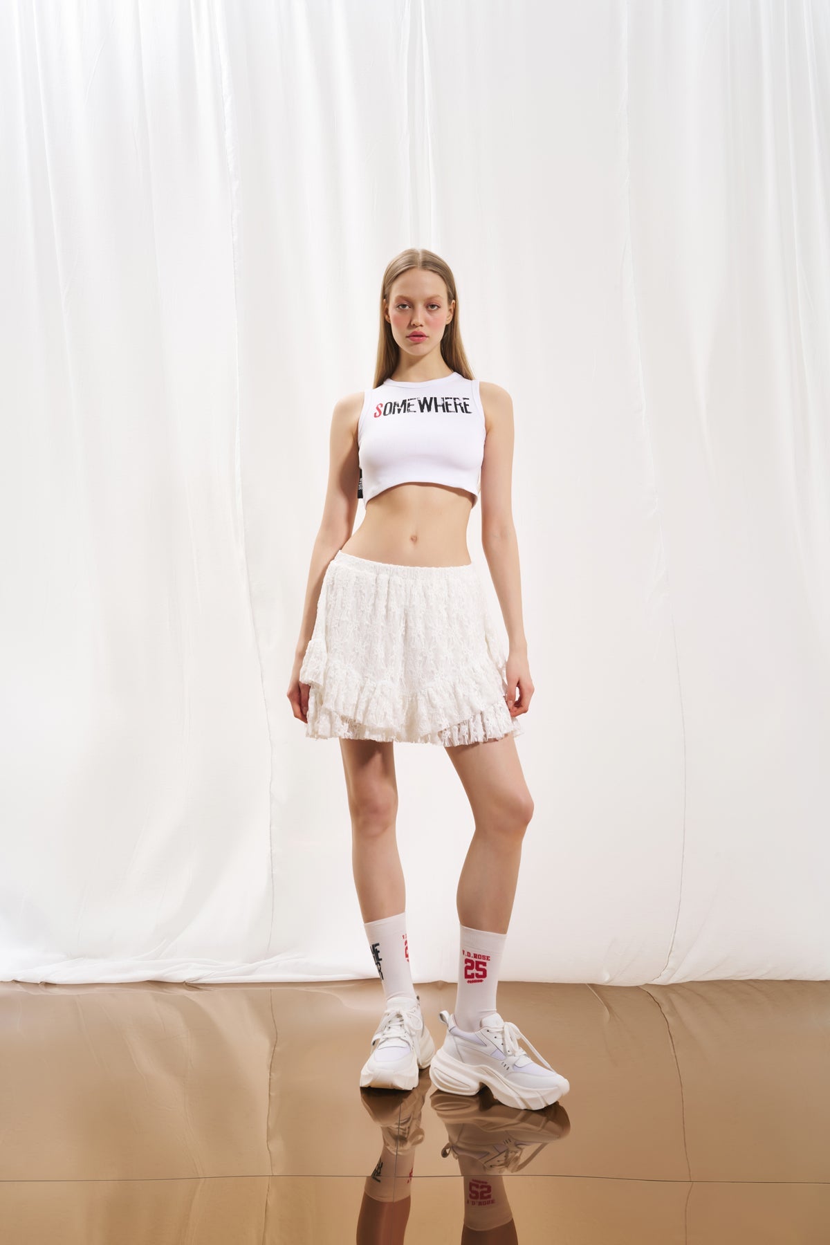 White Tank Top 17013