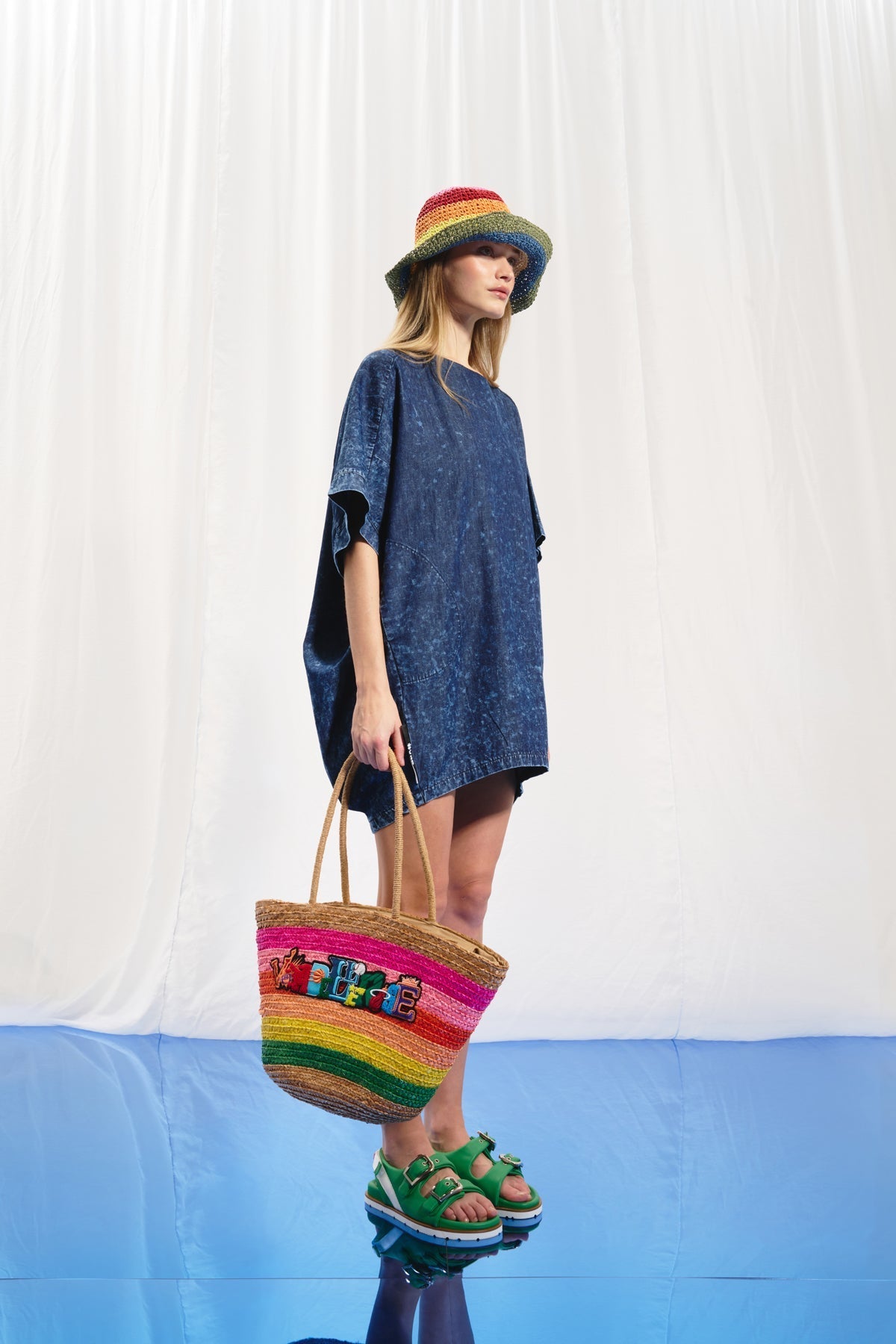 Blue Dress 17106
