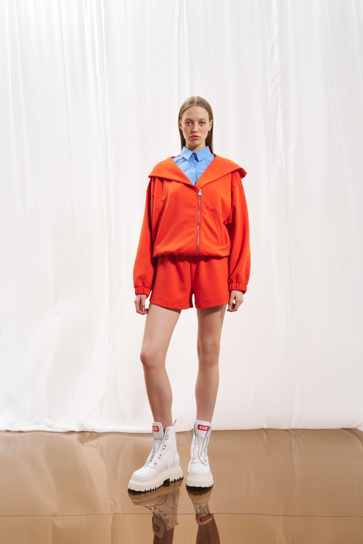 Orange Sweatshirt 17129