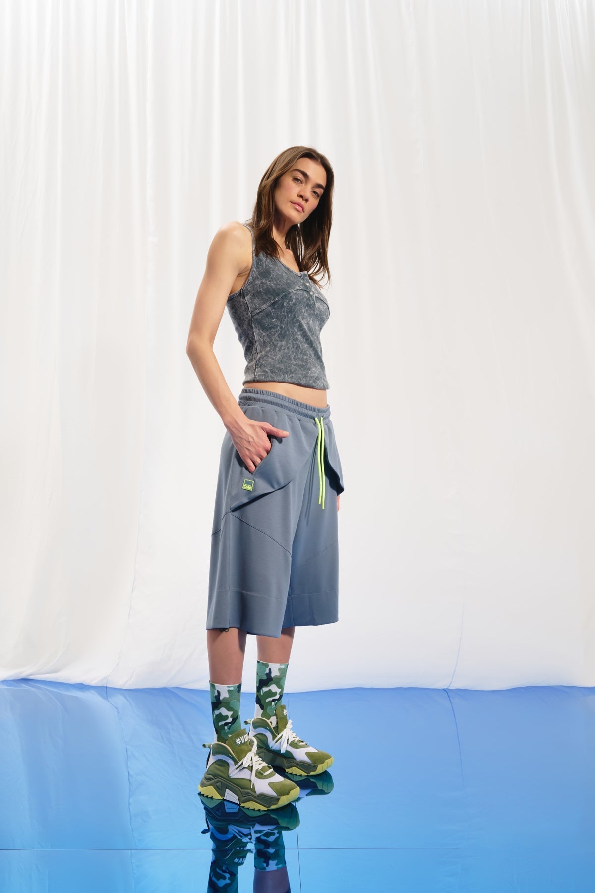 Grey Shorts 17145