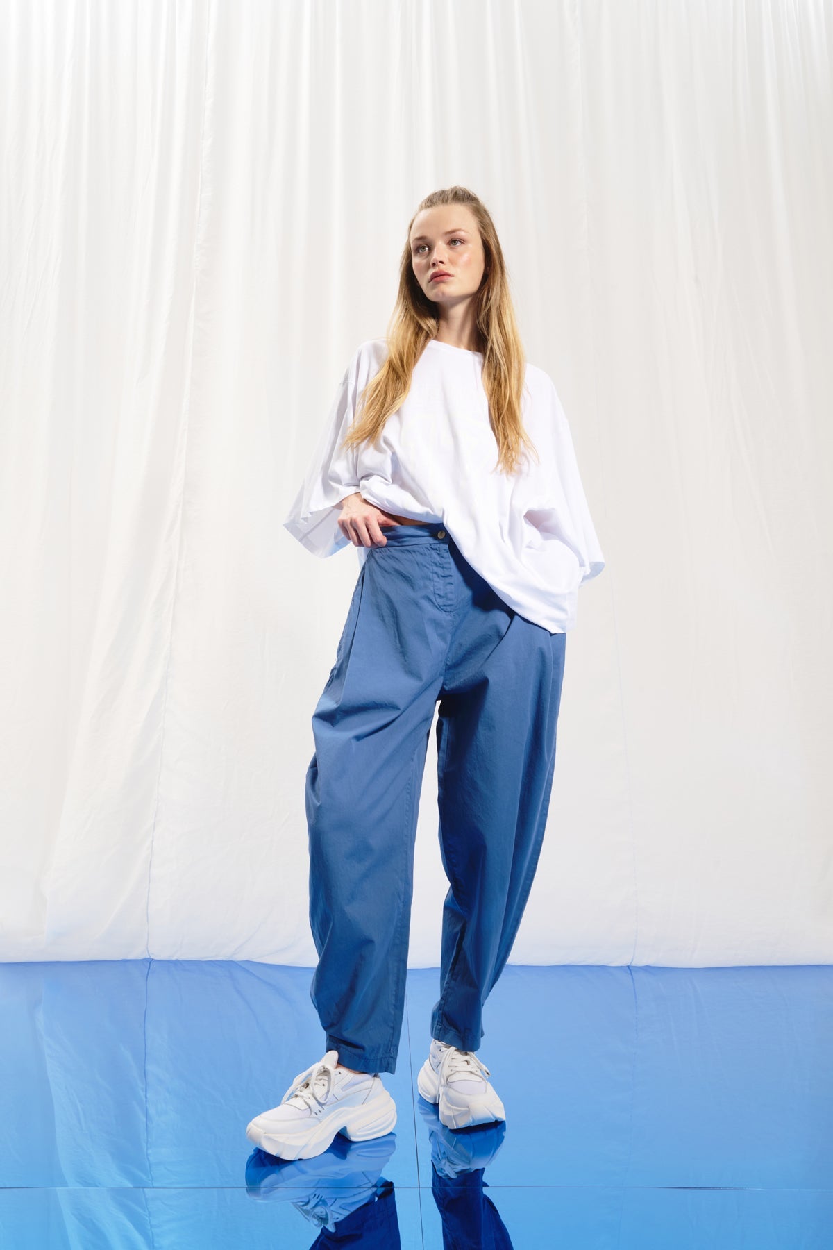 Indigo Blue Trousers 17203